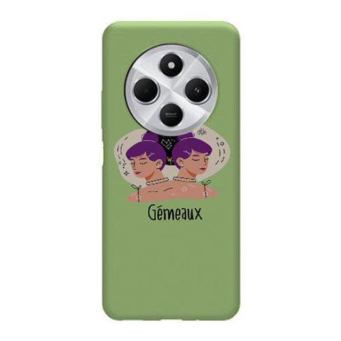 Coque souple Xiaomi Redmi 14C Zodiac Gemeaux