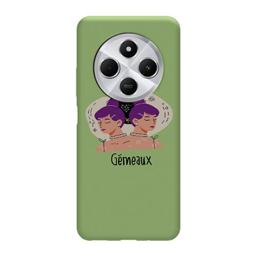 Coque souple Xiaomi Redmi 14C Zodiac Gemeaux