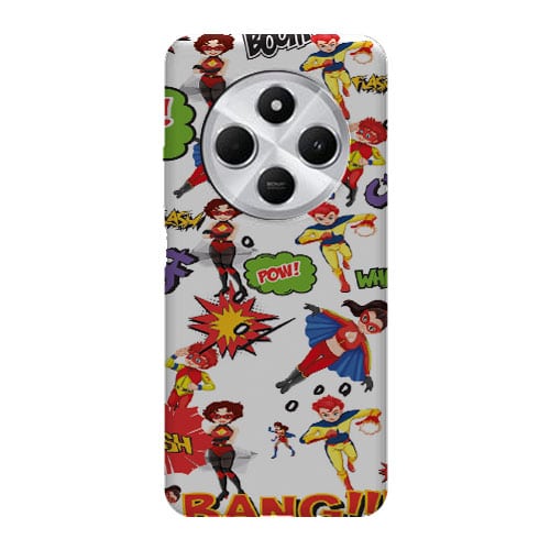 Coque Xiaomi Redmi 14C Super Hero Blanc