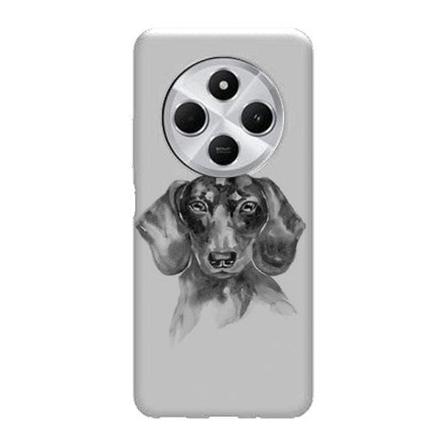 Coque Xiaomi Redmi 14C Teckel Black and White