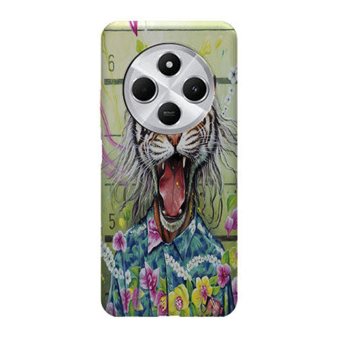 Coque Xiaomi Redmi 14C Tiger Flowers