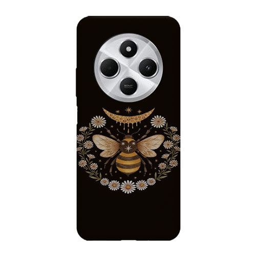 Coque Xiaomi Redmi 14C Voyage de Noces | Housse silicone, antichocs, protection optimale - Motif floral