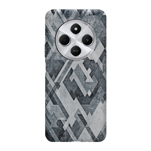 Coque pour Xiaomi Redmi 14C Zig Zag Black
