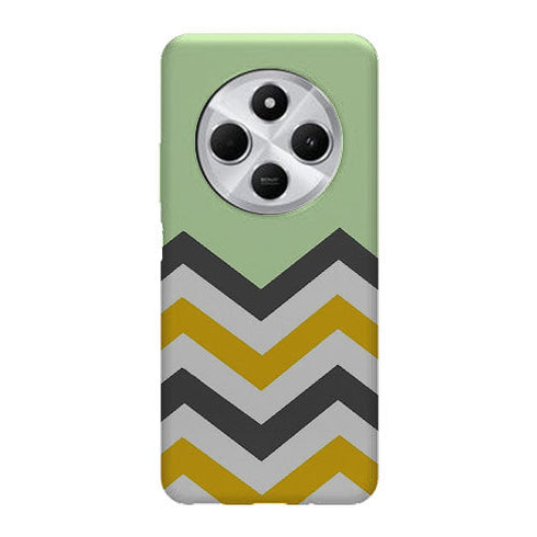 Coque Xiaomi Redmi 14C originale Zig Zag Menthe