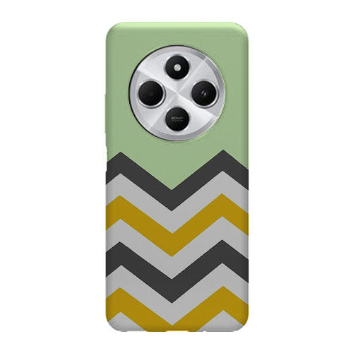 Coque Xiaomi Redmi 14C originale Zig Zag Menthe