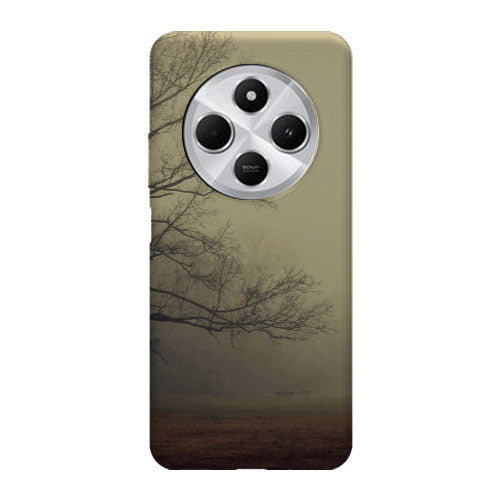 Coque Xiaomi Redmi 14C A Gathering of Fog | Housse silicone, antichocs, protection optimale - Motif floral