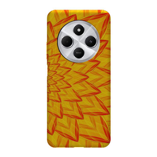 Coque Xiaomi Redmi 14C Dahlia Burning | Housse silicone, antichocs, protection optimale - Motif floral
