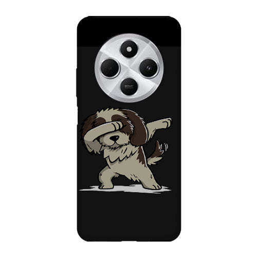Coque Xiaomi Redmi 14C Dog shih tzu dabbing