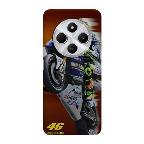 coque telephone Redmi 14C originale Fan de yamaha en feu vr46 doctors