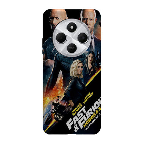 Coque Telephone Xiaomi Redmi 14C originale Fast and furious hobbs and shaw