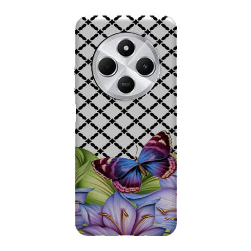 Coque Xiaomi Redmi 14C Flower Power | Housse silicone, antichocs, protection optimale - Motif floral