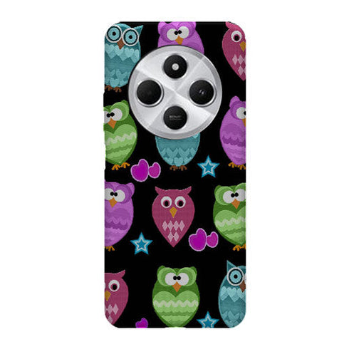 Coque pour Xiaomi Redmi 14C Funky owls
