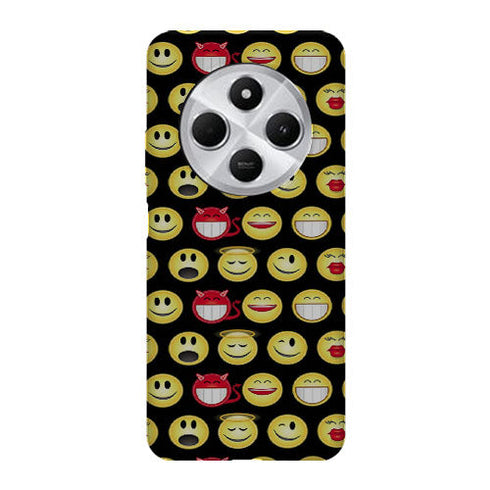 Coque pour Xiaomi Redmi 14C Funny smileys