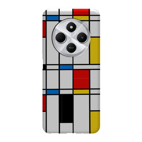 Coque pour Xiaomi Redmi 14C Geometric abstract