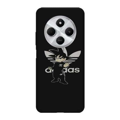 Coque Xiaomi Redmi 14C Goku Bad guy Adidas Jogging