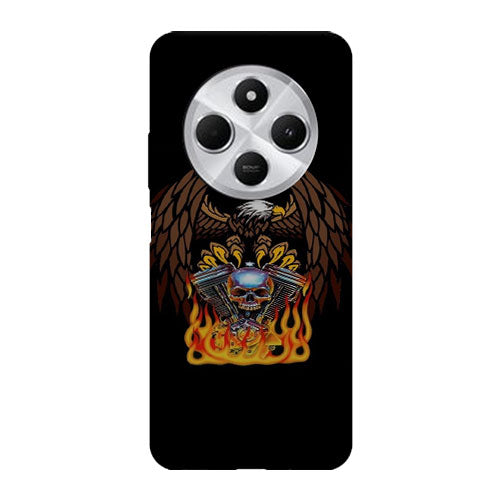 Coque Xiaomi Redmi 14C Harley Davidson Skull engine