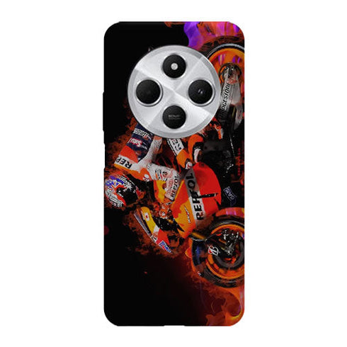 coque telephone Redmi 14C originale Honda Moto