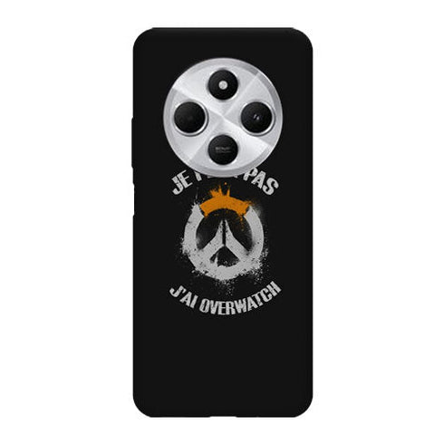 Coque Xiaomi Redmi 14C Je peux pas j'ai Overwatch | Housse silicone, Protection optimale - Motif Jeux video Gaming