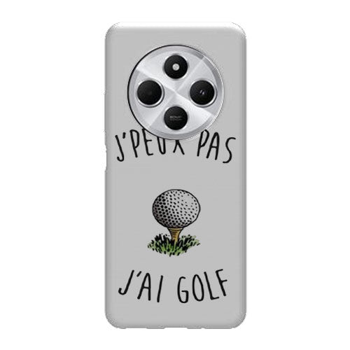 Coque Xiaomi Redmi 14C Je peux pas j'ai Golf