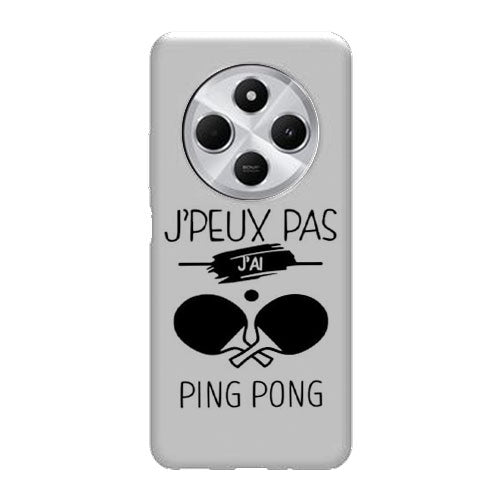 Coque Xiaomi Redmi 14C Je peux pas j'ai Ping Pong