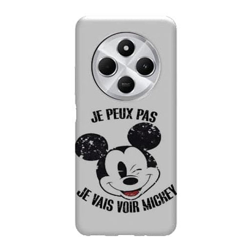Coque Xiaomi Redmi 14C Je peux pas je vais voir Mickey