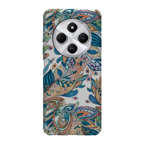 Coque Xiaomi Redmi 14C Leaf | Housse silicone, antichocs, protection optimale - Motif floral Feuille