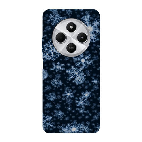 Coque Xiaomi Redmi 14C Let it Snow | Housse silicone, antichocs, protection optimale - Motif floral Neige