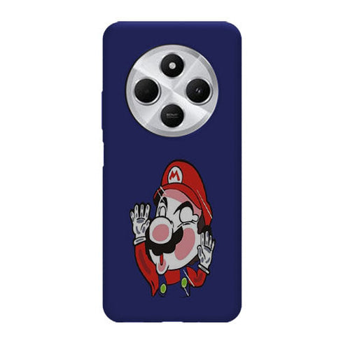 Coque Xiaomi Redmi 14C Plumber stuck between the glass | Housse silicone, Protection optimale - Motif Jeux video Gaming