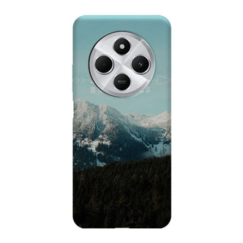 Coque Xiaomi Redmi 14C She Will Move Mountains | Housse silicone, antichocs, protection optimale - Motif floral