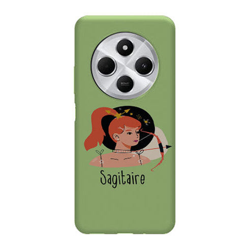 Coque de protection en silicone Xiaomi Redmi 14C Zodiac Sagitaire