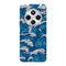 Coque Xiaomi Redmi 14C Storm Waves Seamless Pattern Ocean | Housse silicone, antichocs, protection optimale - Motif floral