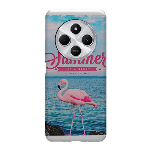 Coque Xiaomi Redmi 14C Summer | Housse silicone, antichocs, protection optimale - Motif floral