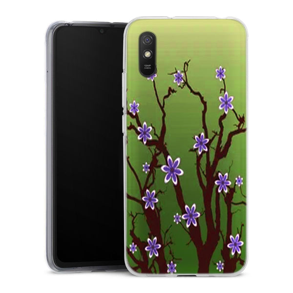 Coque Xiaomi Redmi 9A Arizona phone case | Housse silicone, antichocs, protection optimale - Motif floral Usa