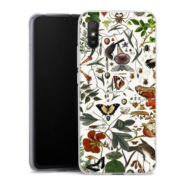 Coque Xiaomi Redmi 9A Biologie 101 | Housse silicone, antichocs, protection optimale - Motif floral