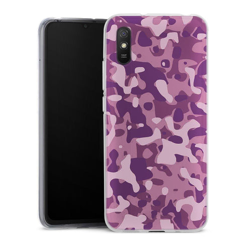 Coque pour Xiaomi Redmi 9A Camo Rose Army
