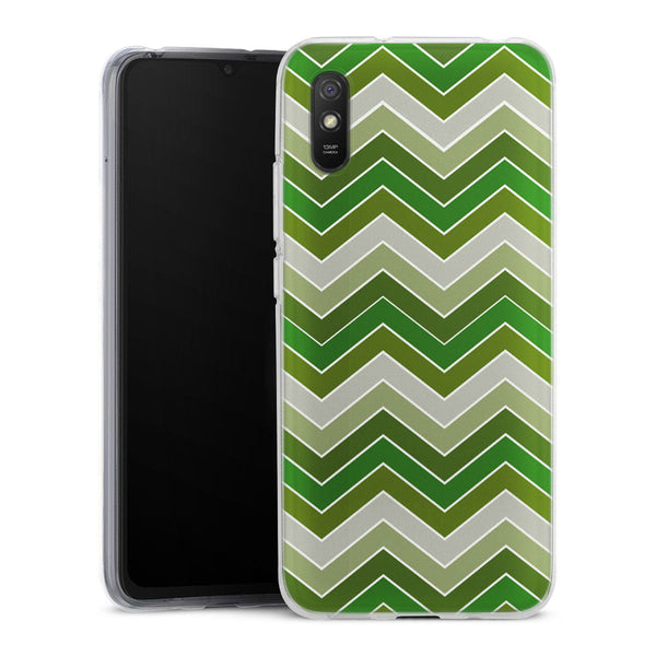 Coque pour Xiaomi Redmi 9A Garden Spring Chevrons