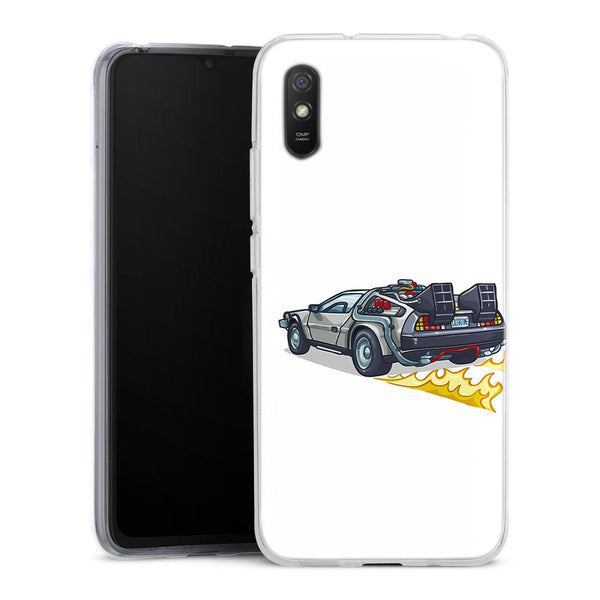 Coque Telephone Xiaomi Redmi 9A originale Delorean retour vers le futur