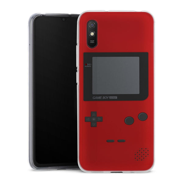 Coque Xiaomi Redmi 9A Game Boy Rouge | Housse silicone, Protection optimale - Motif Jeux video Gaming