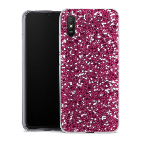 Coque pour Xiaomi Redmi 9A Pink Glitter way