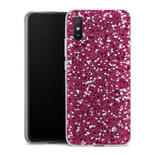 Coque pour Xiaomi Redmi 9A Pink Glitter way