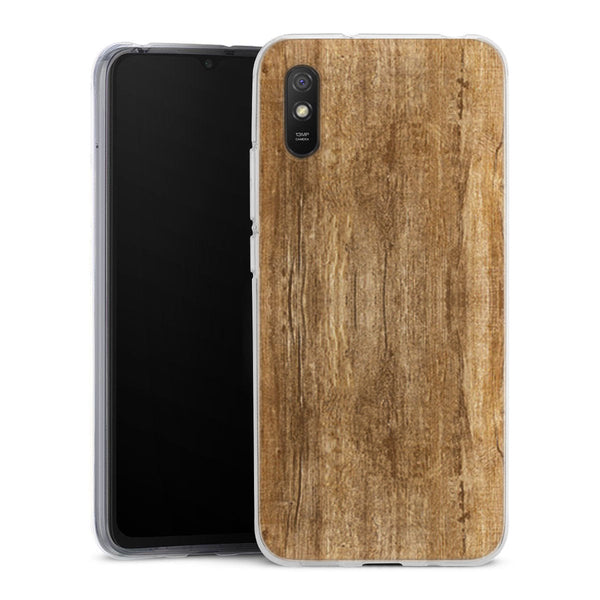 Coque pour Xiaomi Redmi 9A Texture Bois