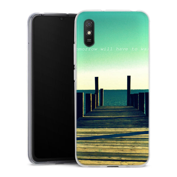 Coque Xiaomi Redmi 9A Tommorrow | Housse silicone, antichocs, protection optimale - Motif floral