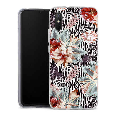 Coque Xiaomi Redmi 9A Tropicallia | Housse silicone, antichocs, protection optimale - Motif floral