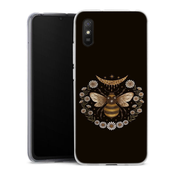Coque Xiaomi Redmi 9A Voyage de Noces | Housse silicone, antichocs, protection optimale - Motif floral