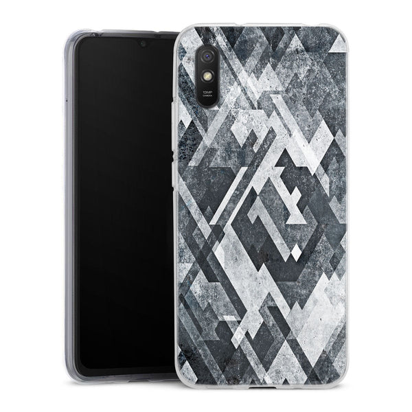 Coque pour Xiaomi Redmi 9A Zig Zag Black
