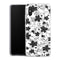 Coque Xiaomi Redmi 9A Black Flower | Housse silicone, antichocs, protection optimale - Motif floral noir