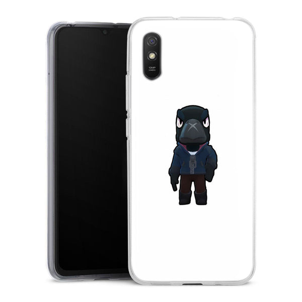 Coque Xiaomi Redmi 9A Corbac Brawl Stars | Housse silicone, Protection optimale - Motif Jeux video Gaming