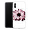 Coque Xiaomi Redmi 9A Daisy Burgundi | Housse silicone, antichocs, protection optimale - Motif floral Jaune