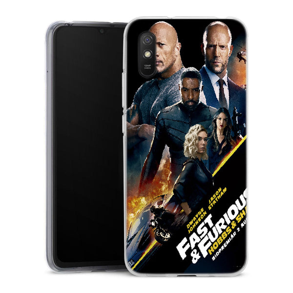 Coque Telephone Xiaomi Redmi 9A originale Fast and furious hobbs and shaw
