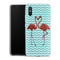 Coque pour Xiaomi Redmi 9A Flamingo love